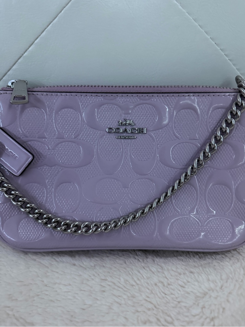 Coach Nolita 19 Lilac - Picture 2 of 7